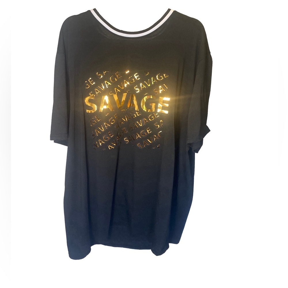 Brooklyn Laundry oversized street core “savage” shirt 3x
